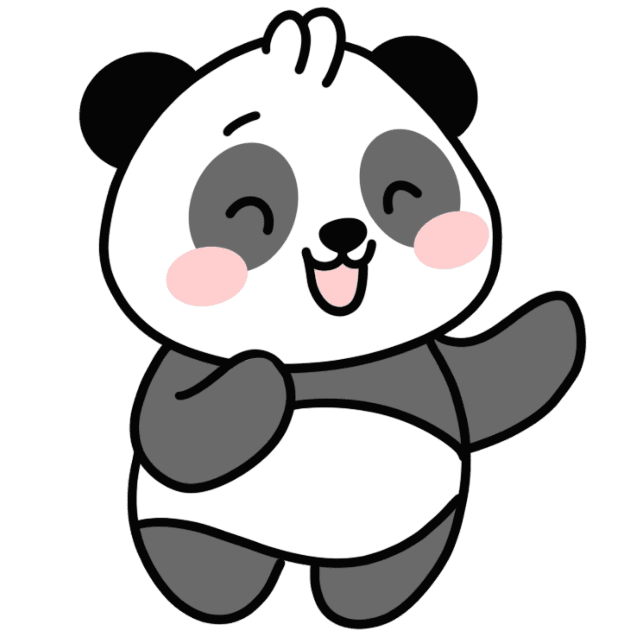 Panda left